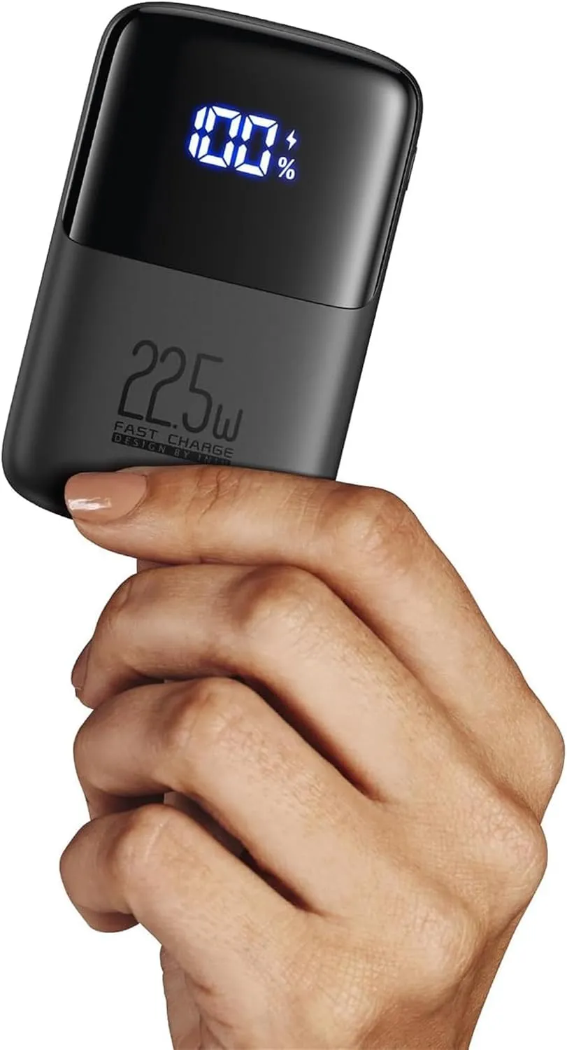 Bild von INIU Power Bank mit 10000 mAh und 22,5 W Fast Charging, USB C Input und Output, kompatibel mit iPhone und Samsung Geräten