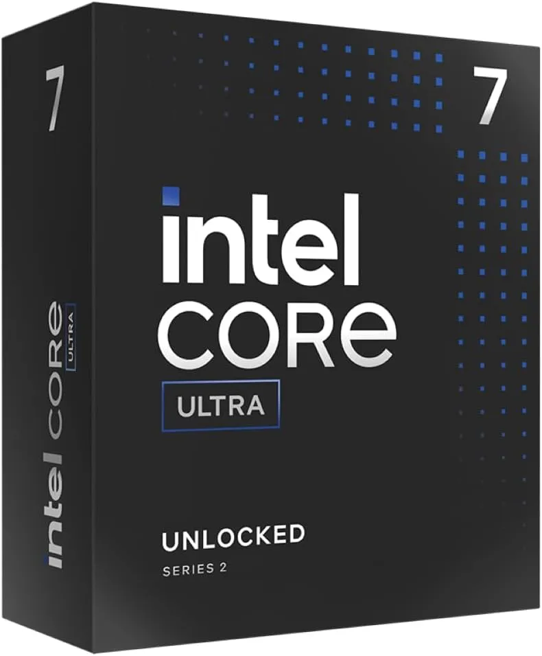 Bild von Intel Core Ultra 7 Desktop-Prozessor 265K mit 20 Kernen und bis zu 5,5 GHz