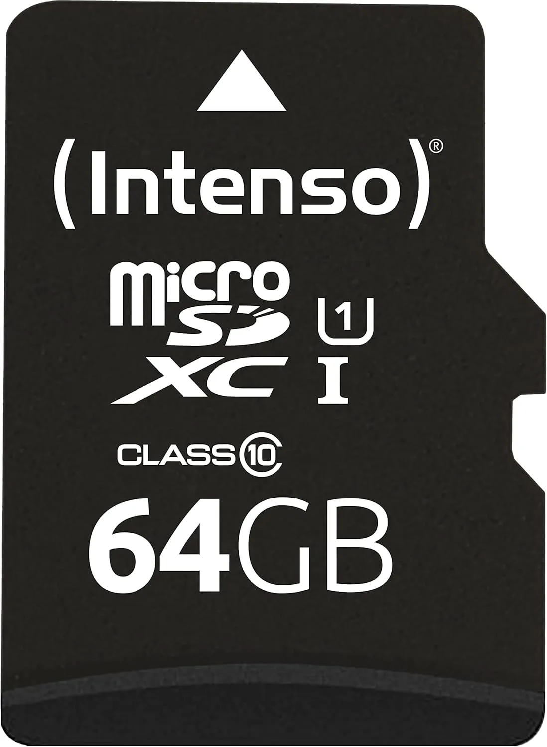 Bild von Intenso 64GB microSDXC Speicherkarte Class 10 UHS-I mit SD-Adapter und bis zu 90 MB/s