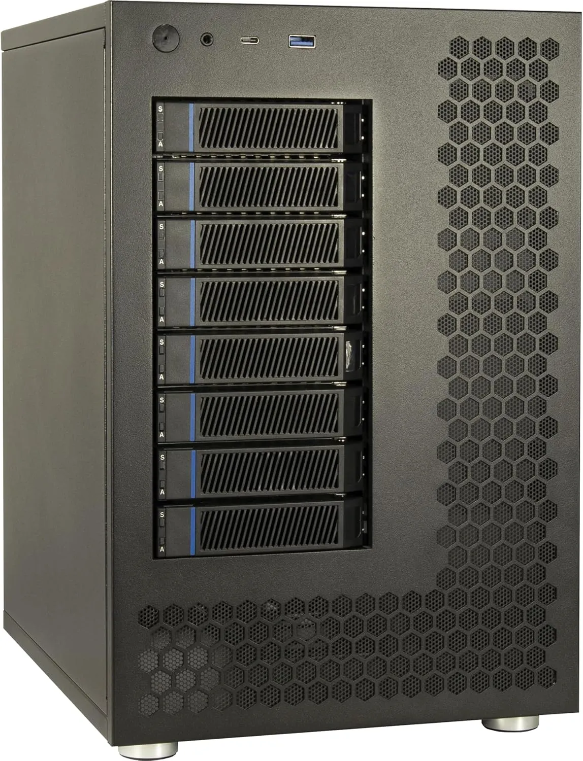 Bild von INTER-TECH NAS-8 Wechselfestplatten-System