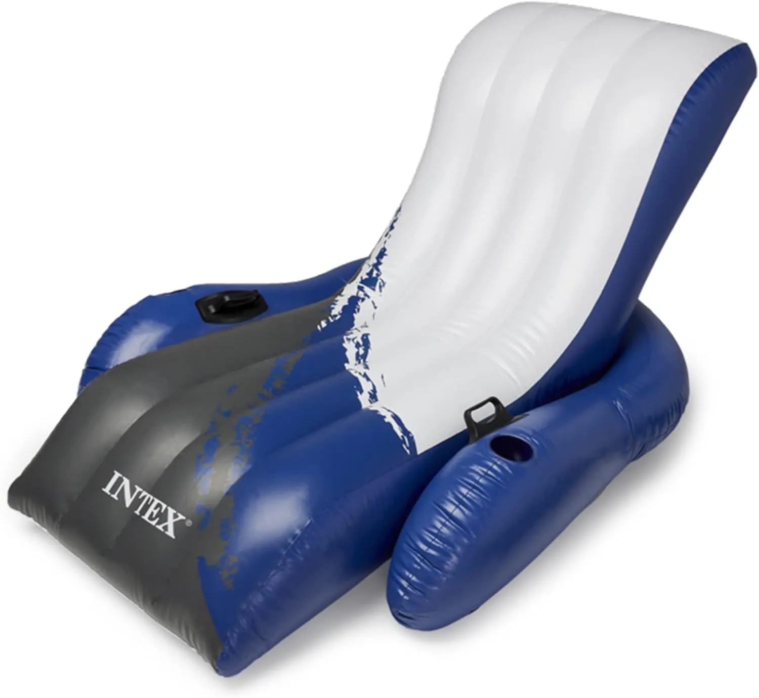 Bild von Intex Floating Recliner Lounge aufblasbare Badelounge mehrfarbig 180 x 135 cm