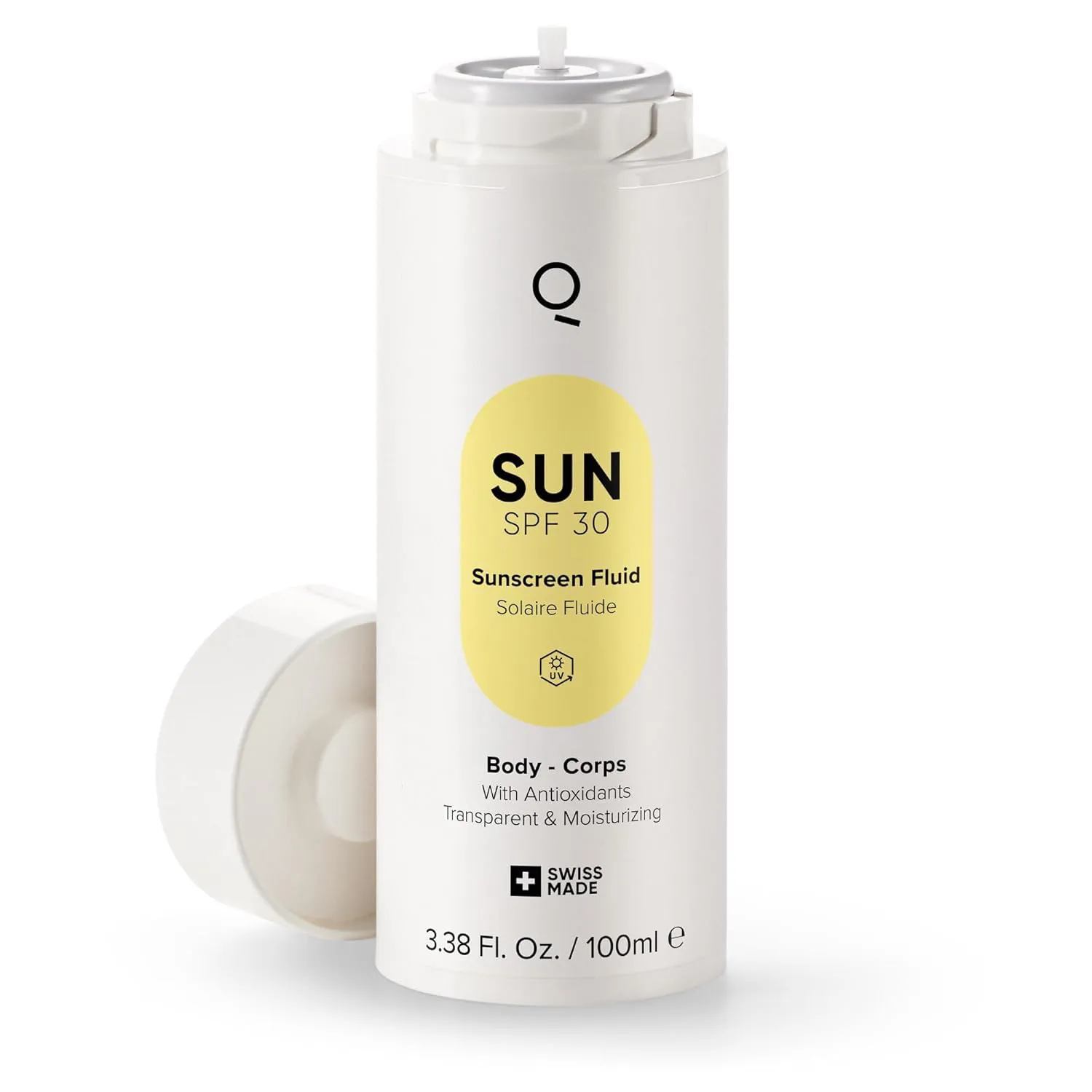 Bild von IONIQ SUN SPF 30 Sonnenschutzkartusche für IONIQ ONE Sprayer, wasserfest und vegan, zieht schnell ein und bietet effektiven UVA/UVB-Schutz