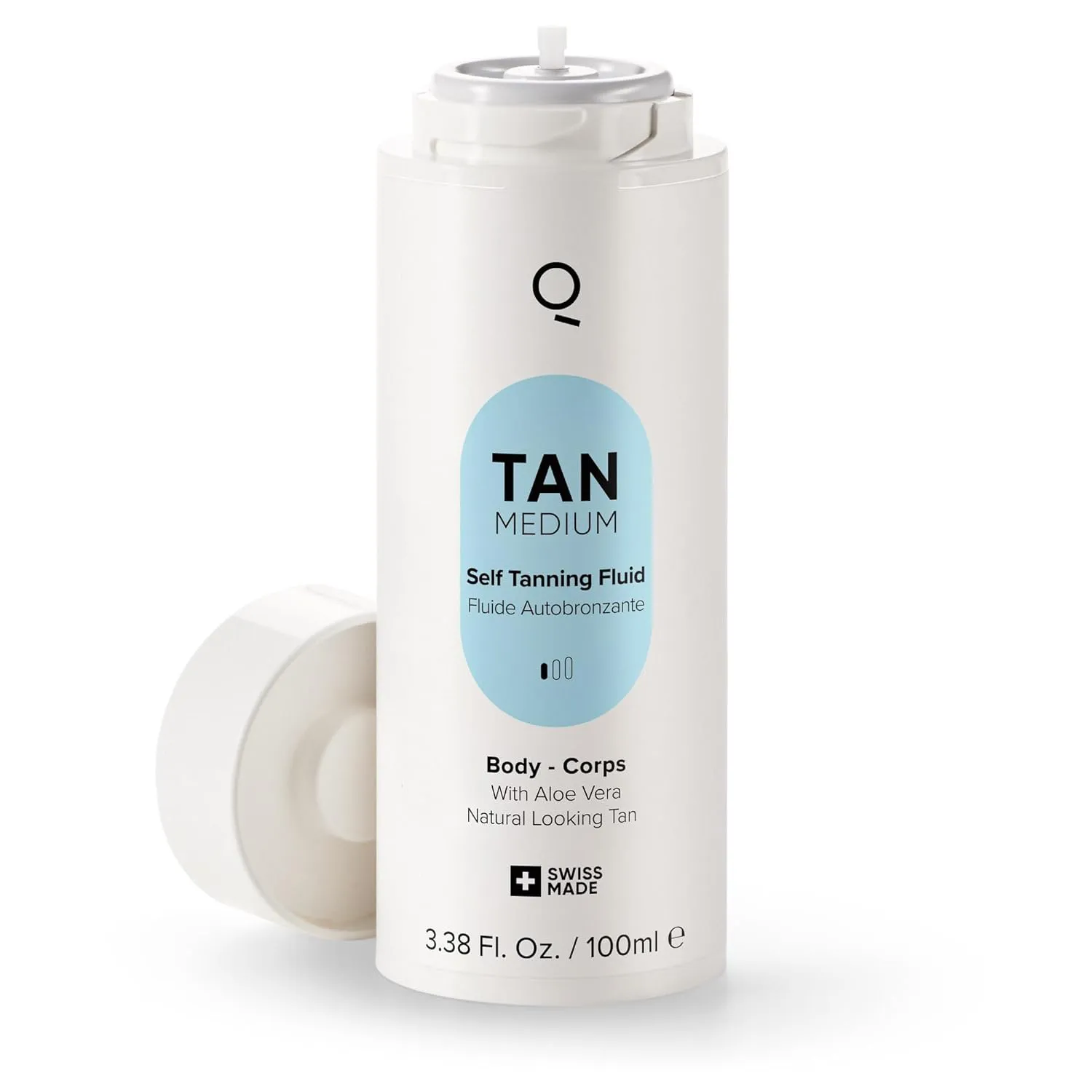 Bild von IONIQ TAN Medium Selbstbräuner für den IONIQ ONE Sprayer, streifenfreie und langanhaltende Bräune in 3 Minuten, vegan und ohne Zusatzstoffe