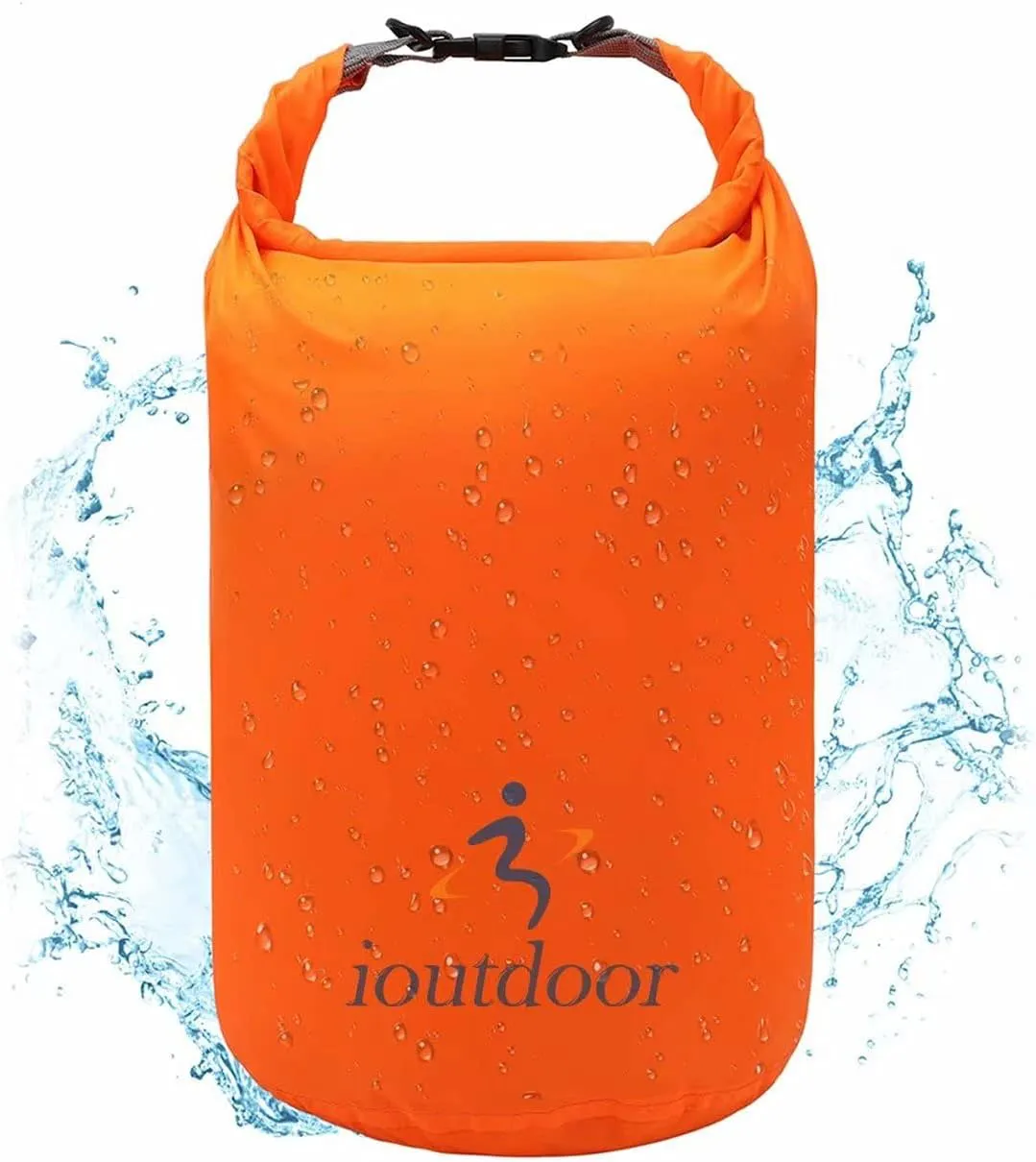 Bild von ioutdoor Dry Bag in verschiedenen Größen von 2 bis 70 Litern, wasserdicht und ultra leicht, ideal für Kajakfahren, Strand, Schwimmen, Camping und Wandern