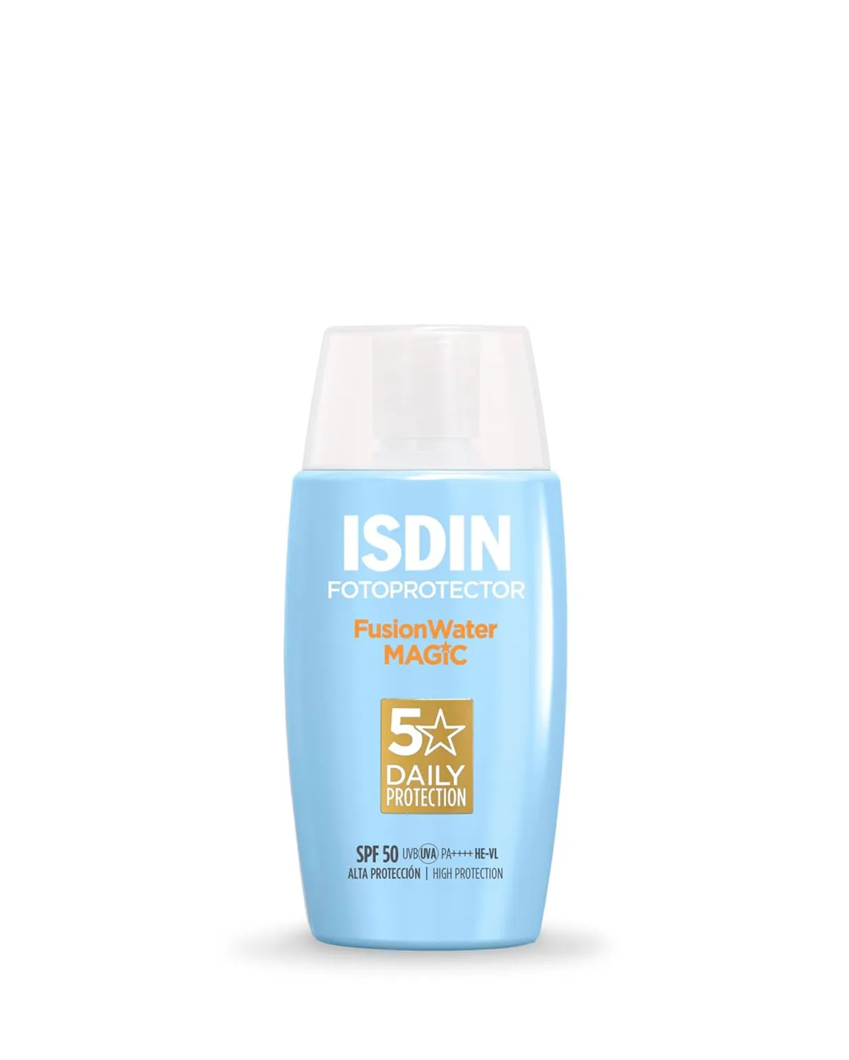 Bild von ISDIN Fusion Water Magic Sonnencreme LSF 50 für das Gesicht, 50 ml