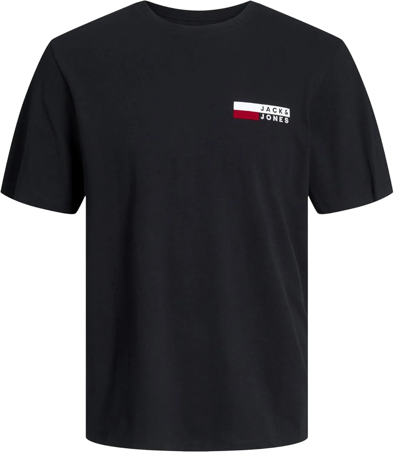 Bild von JACK & JONES Rundhals T-Shirt für Herren mit Logo