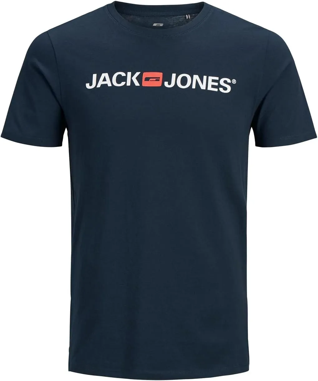 Bild von JACK & JONES T-Shirt mit Rundhalsausschnitt und Logo