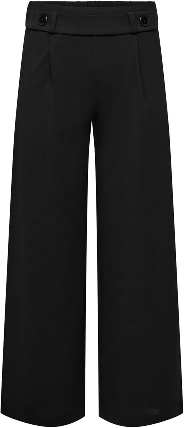 Bild von JACQUELINE de YONG JDYGEGGO Damenhose mit weitem Beinschnitt und mittlerer Taille