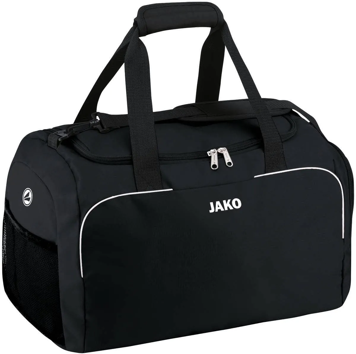 Bild von JAKO Classico Sporttasche für Kinder in Schwarz, Maße 38 x 21 x 28 cm