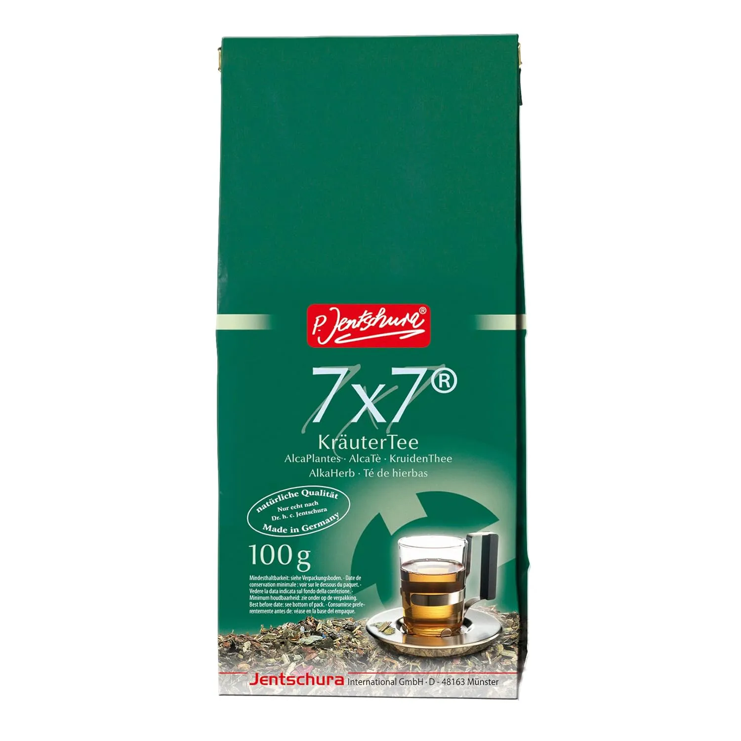 Bild von Jentschura 7x7 Kräutertee 500g basisch