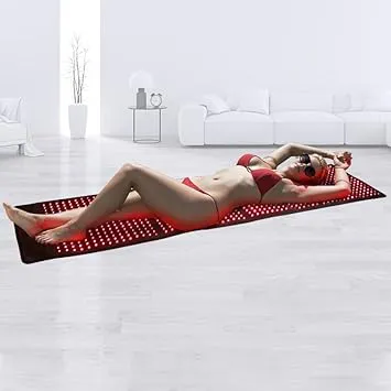 Bild von JOBYNA Infrarot- und Rotlichttherapie Lampe mit Timer und 3 Temperaturstufen, 660nm und 850nm, 170 x 40 cm