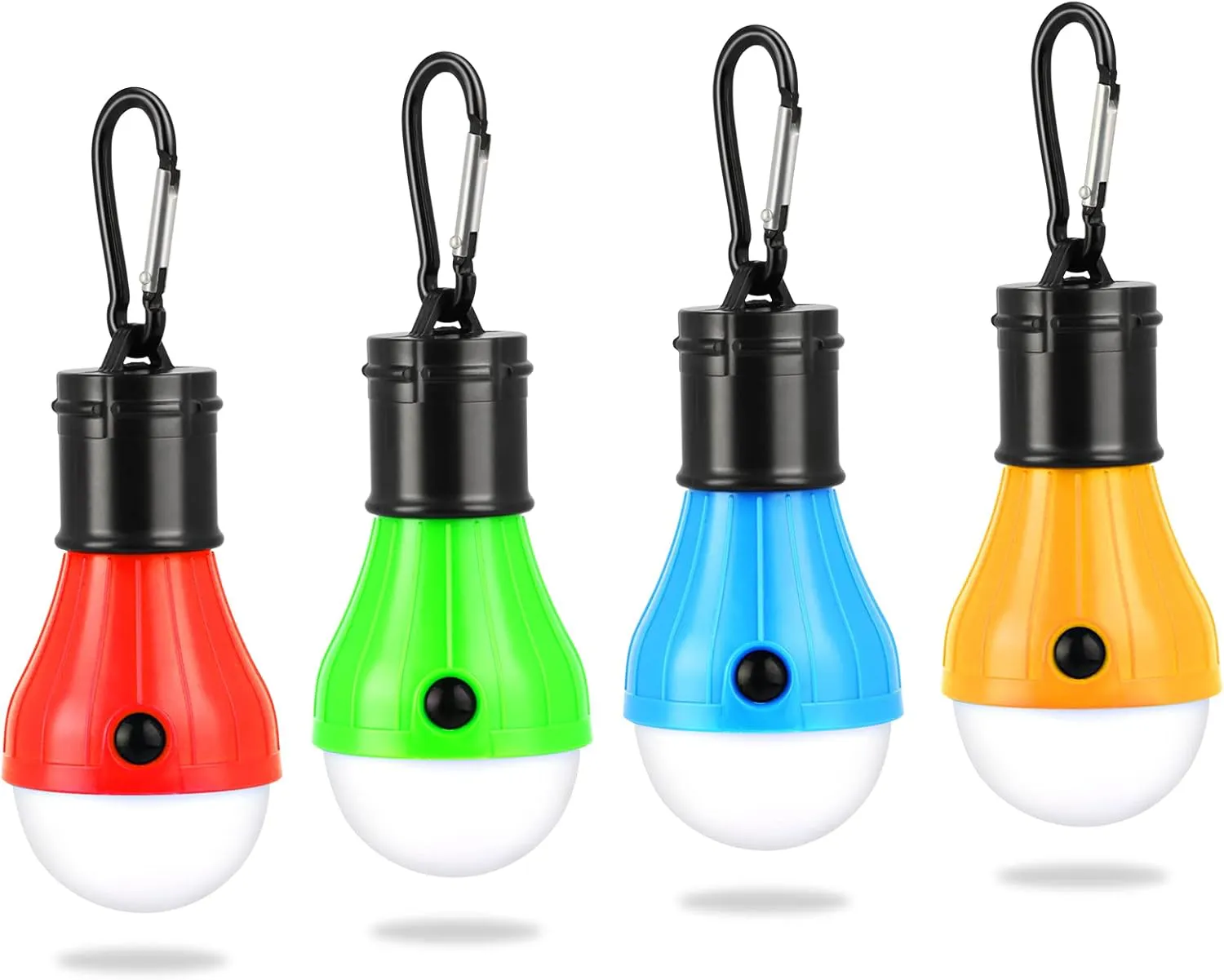 Bild von JOPHEK Campinglampe mit 4 LED, tragbar und wasserdicht, ideal für Zelt und Notfälle