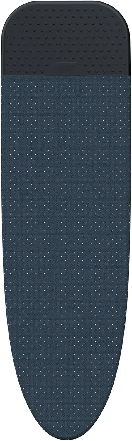 Bild von Joseph Joseph Glide Plus Bügelbrettbezug in Schwarz und Blau, geeignet für Dampfbügelstationen und Joseph Joseph Glide Bügeltische, Größe 130x38 cm mit DripShield-Technologie