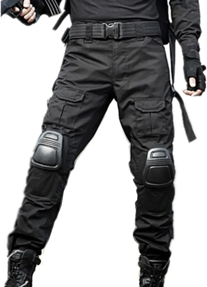 Bild von JOYASUS taktische BDU Hosen für Paintball und Airsoft mit Knieschützern und mehreren Taschen