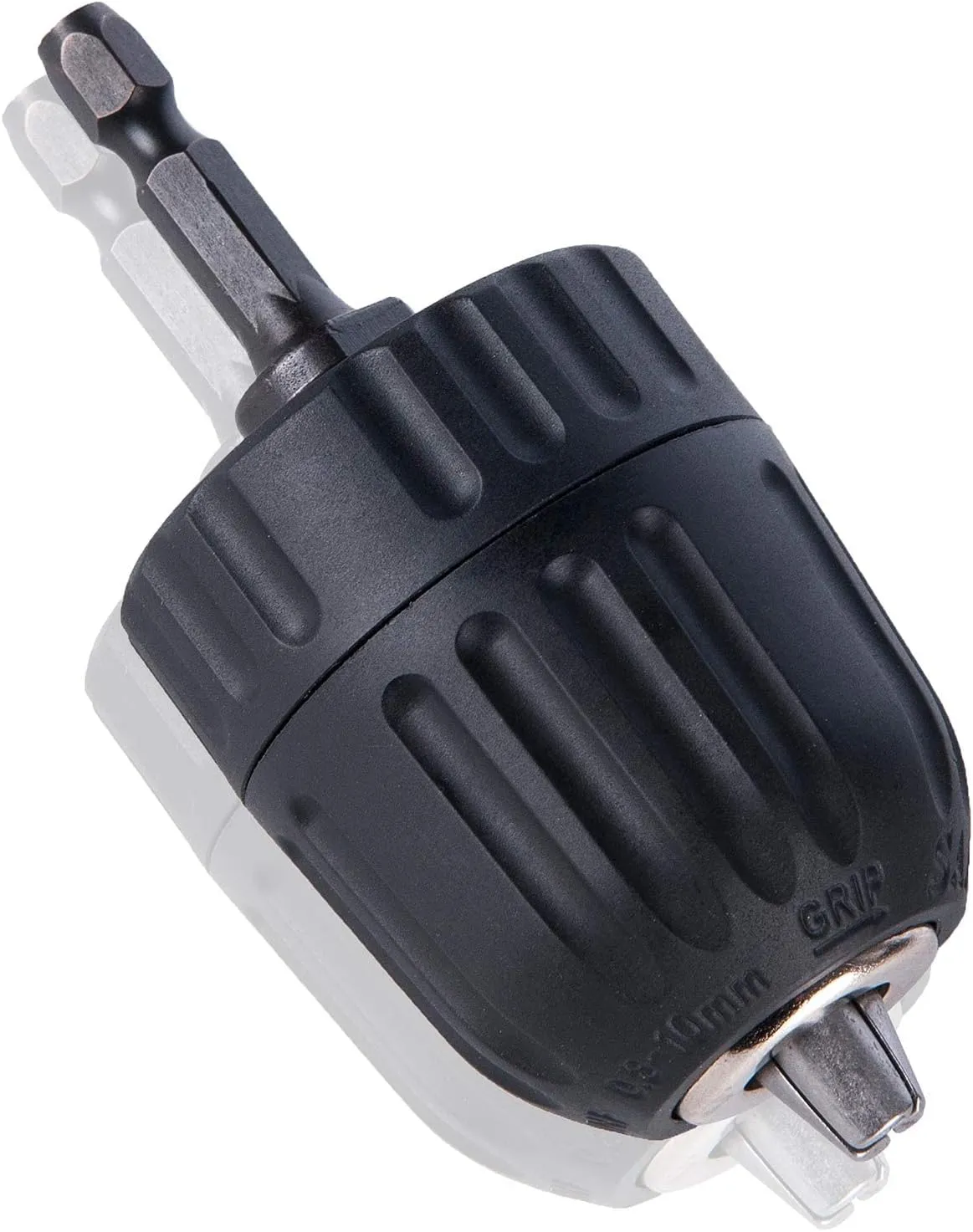 Bild von JTENG Schnellspannbohrfutter von 0,8 mm bis 10 mm mit 1/4 Sechskantadapter