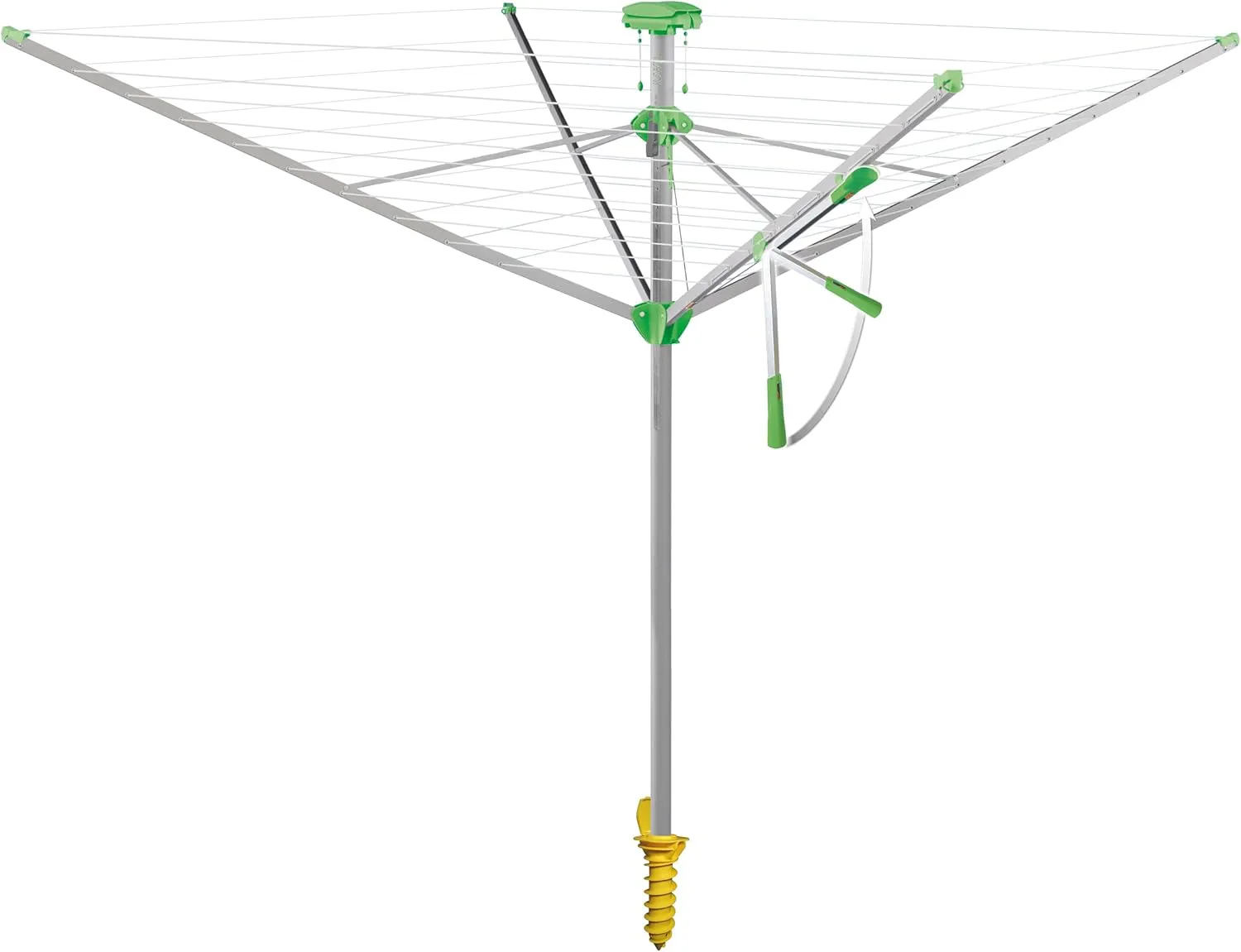 Bild von JUWEL Novaplus 600 Lift Wäschespinne für 5-6 Wäscheladungen mit Schutzhülle und stufenloser Höhenverstellung, Artikelnummer 30091