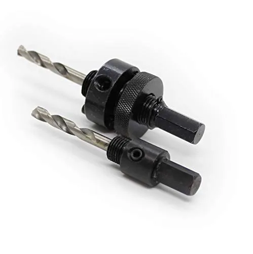 Bild von KATSU Lochsägen Aufnahmeschaft Set mit 2 Adaptern für Durchmesser 16 bis 152 mm, HSS Bi-Metall, Artikelnummer 122297