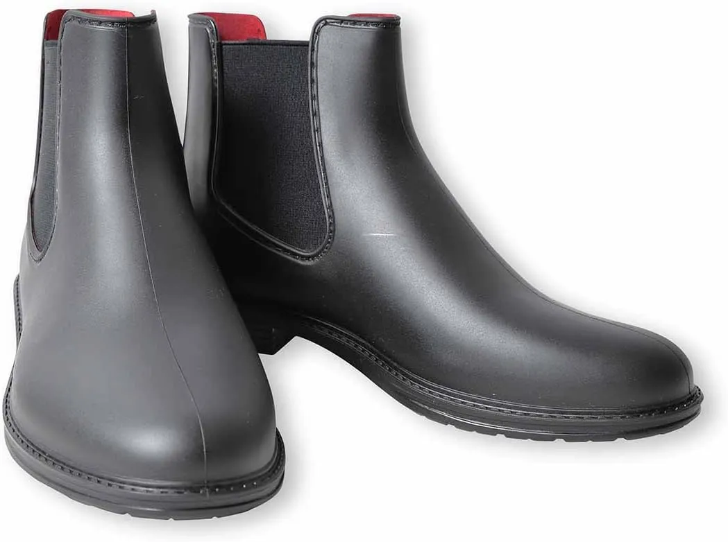 Bild von Kerbl Axona Reitstiefelette aus PVC in Schwarz, Größen 31 bis 42