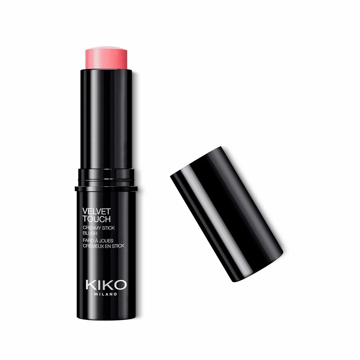 Bild von KIKO Milano Velvet Touch Blush Stick in der Farbe 05 mit cremiger Textur und leuchtendem Finish