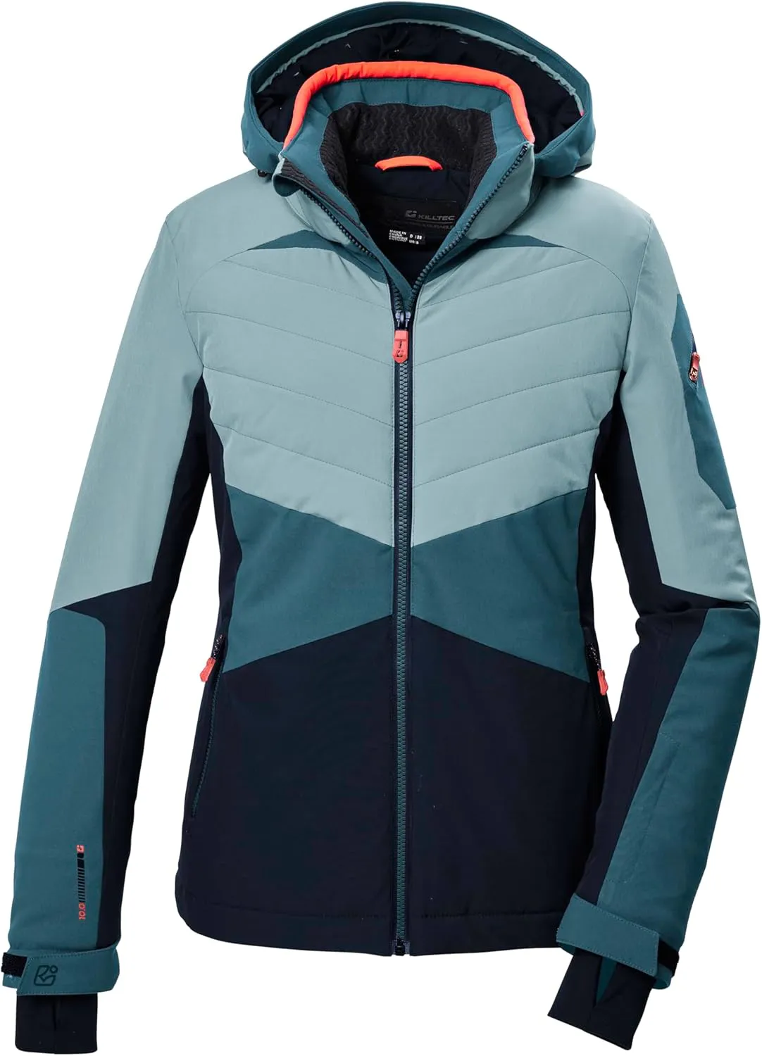 Bild von Killtec Damen KSW 34 Skijacke mit abzippbarer Kapuze und Schneefang