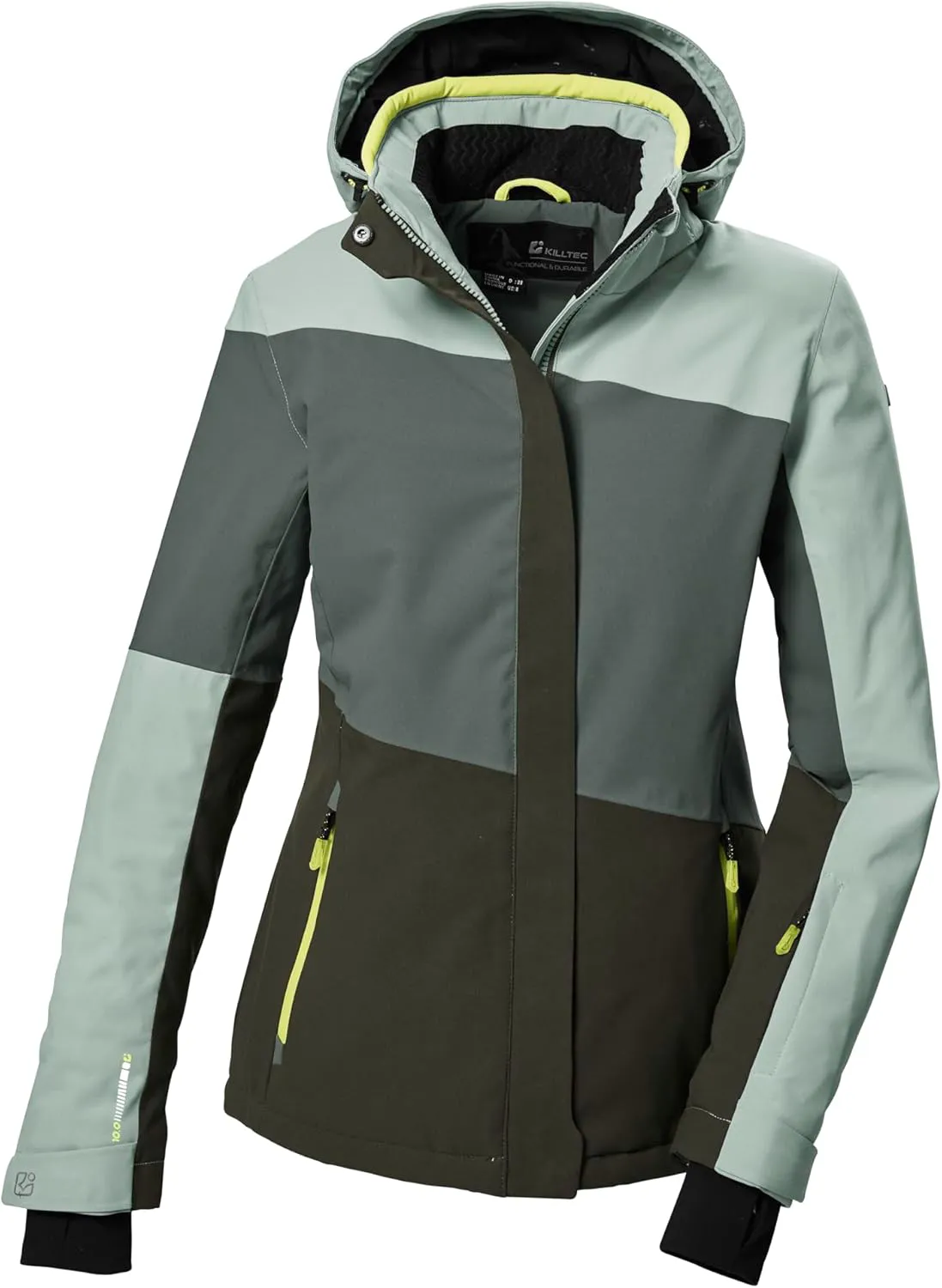 Bild von Killtec KSW 67 Damen Skijacke mit abnehmbarer Kapuze und Schneefang
