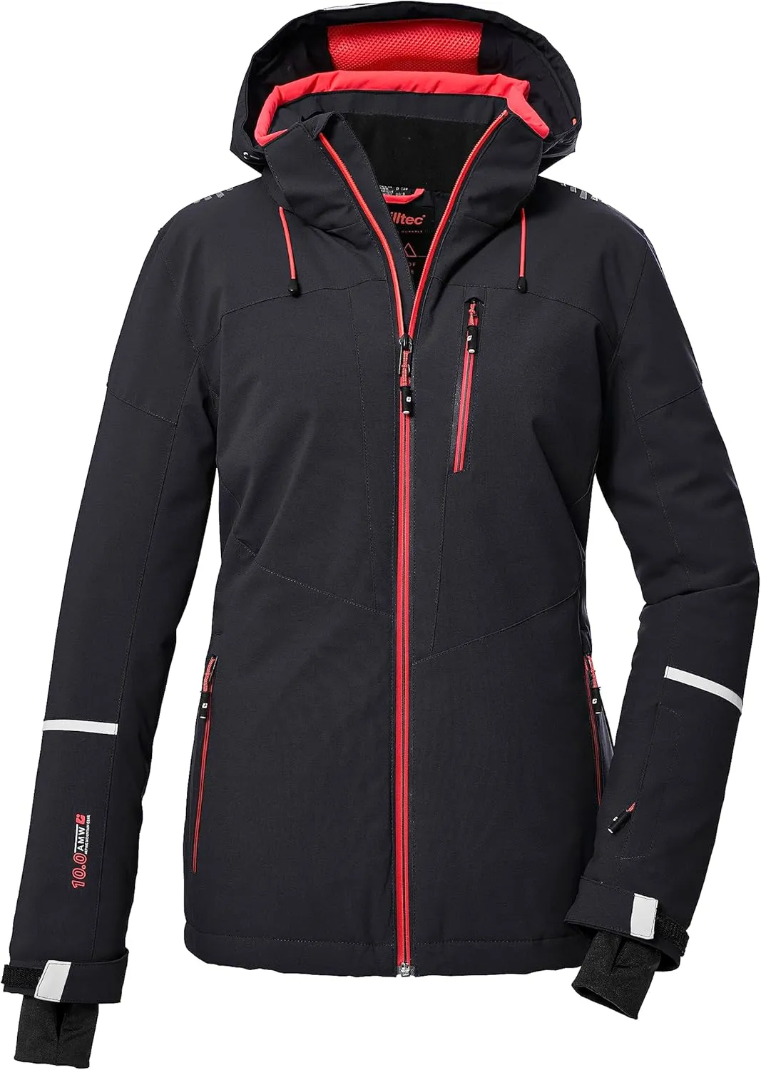 Bild von Killtec KSW 81 Damen Skijacke mit abnehmbarer Kapuze und Schneefang