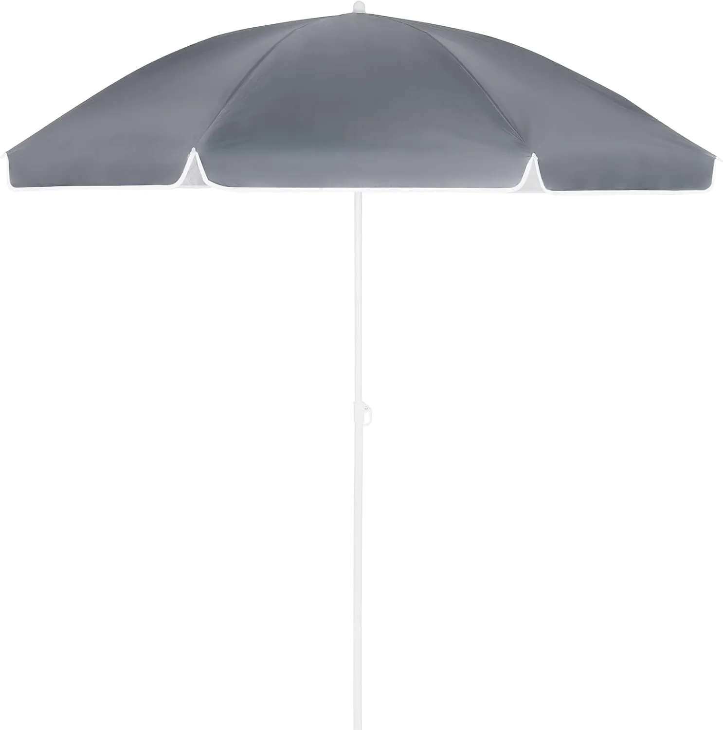 Bild von Kingsleeve Sonnenschirm 200 cm mit UV 50+ Schutz, neigbar, inkl. Erdspieß und Tragetasche, wasserabweisend in Anthrazit