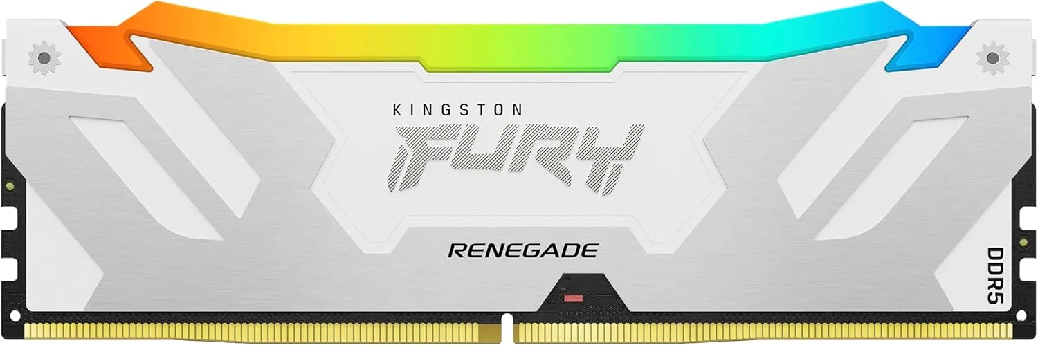Bild von Kingston FURY Renegade 16GB DDR5 Gaming Speicher mit 6400MT/s und RGB Beleuchtung