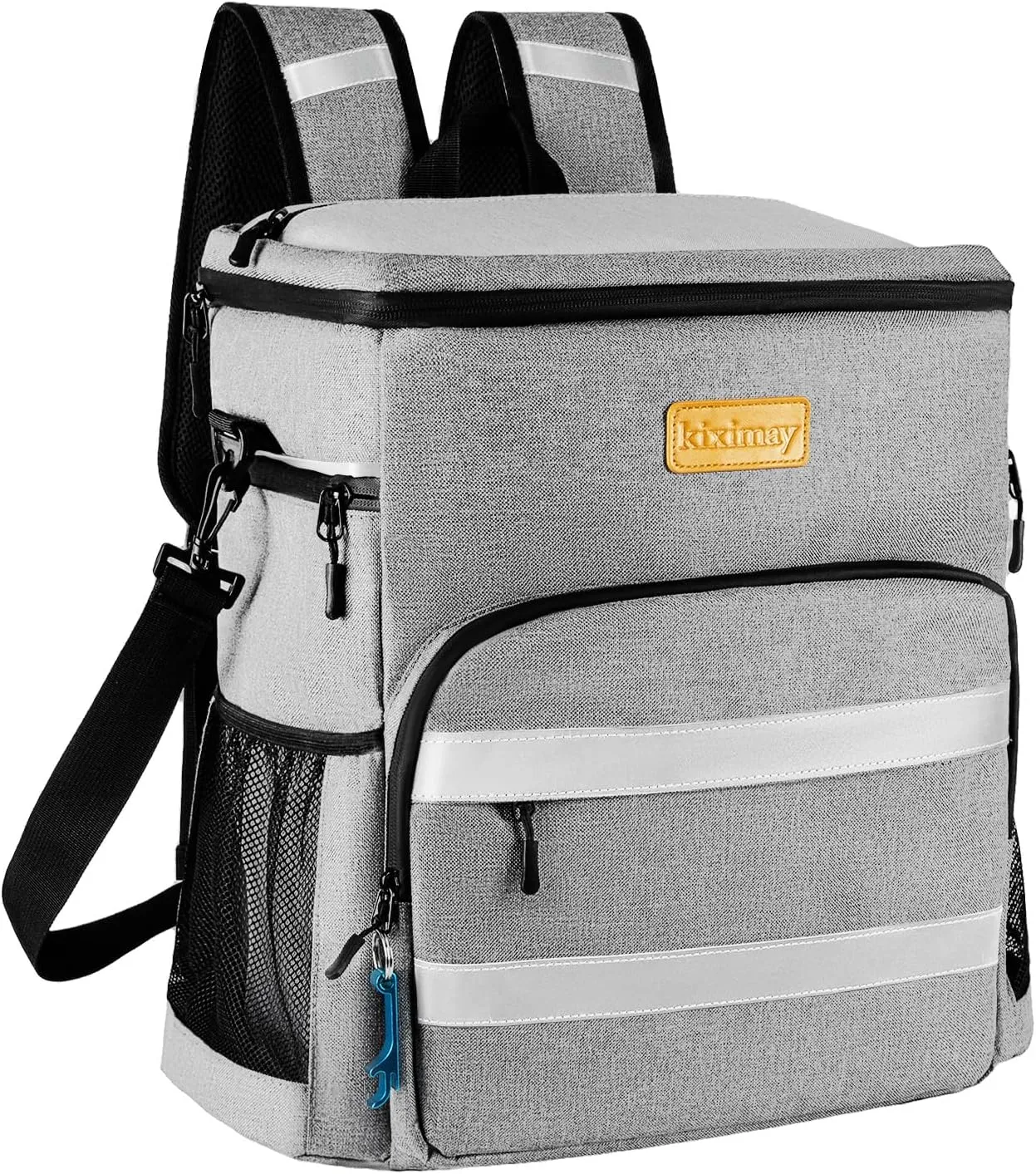 Bild von kiximay 30L faltbare Kühltasche für Essen und Getränke, ideal für Strand, Picknick, Camping und BBQ