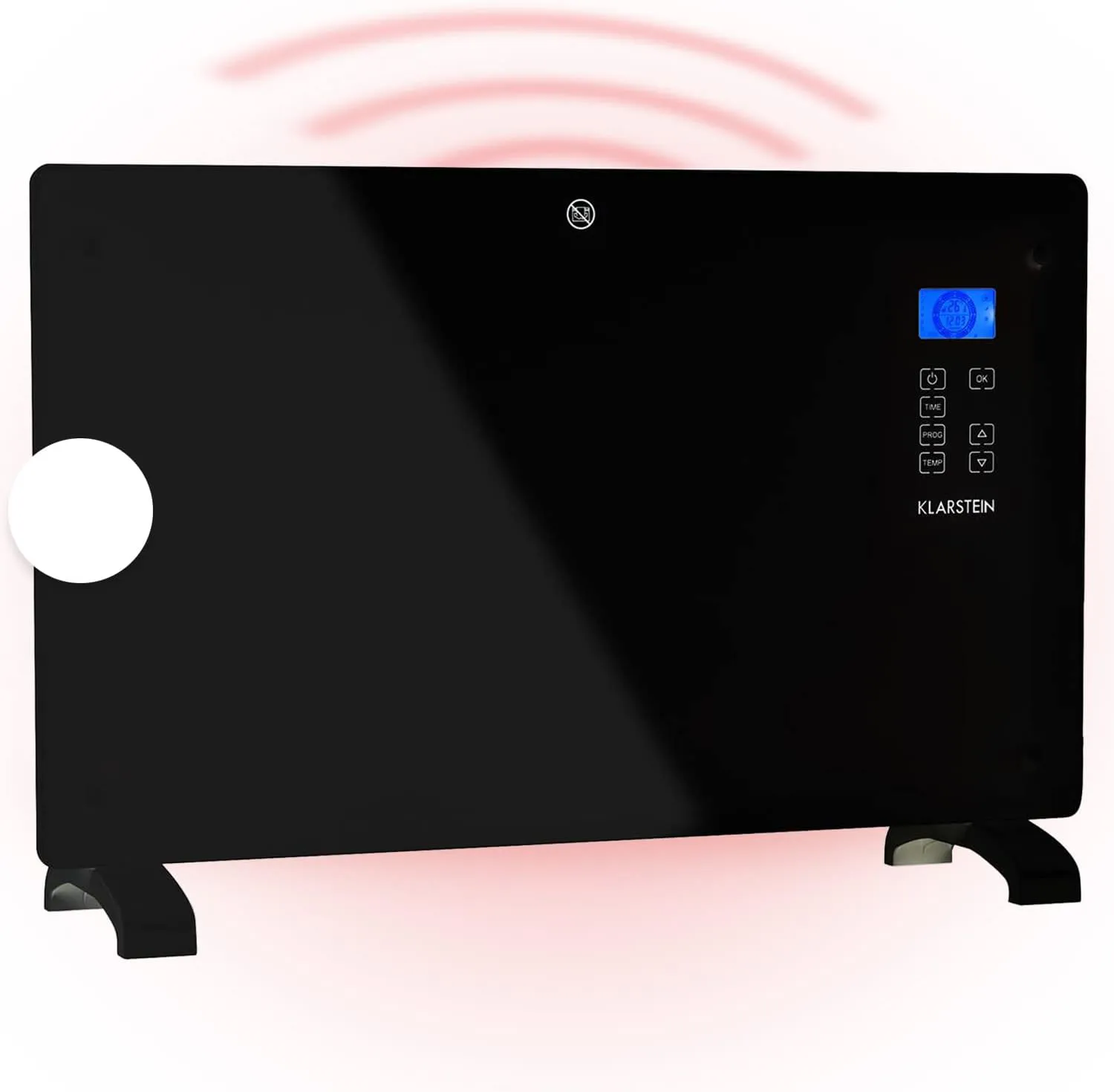 Bild von Klarstein Elektroheizung 2000W Konvektor mit Thermostat und energiesparendem, leisen Betrieb
