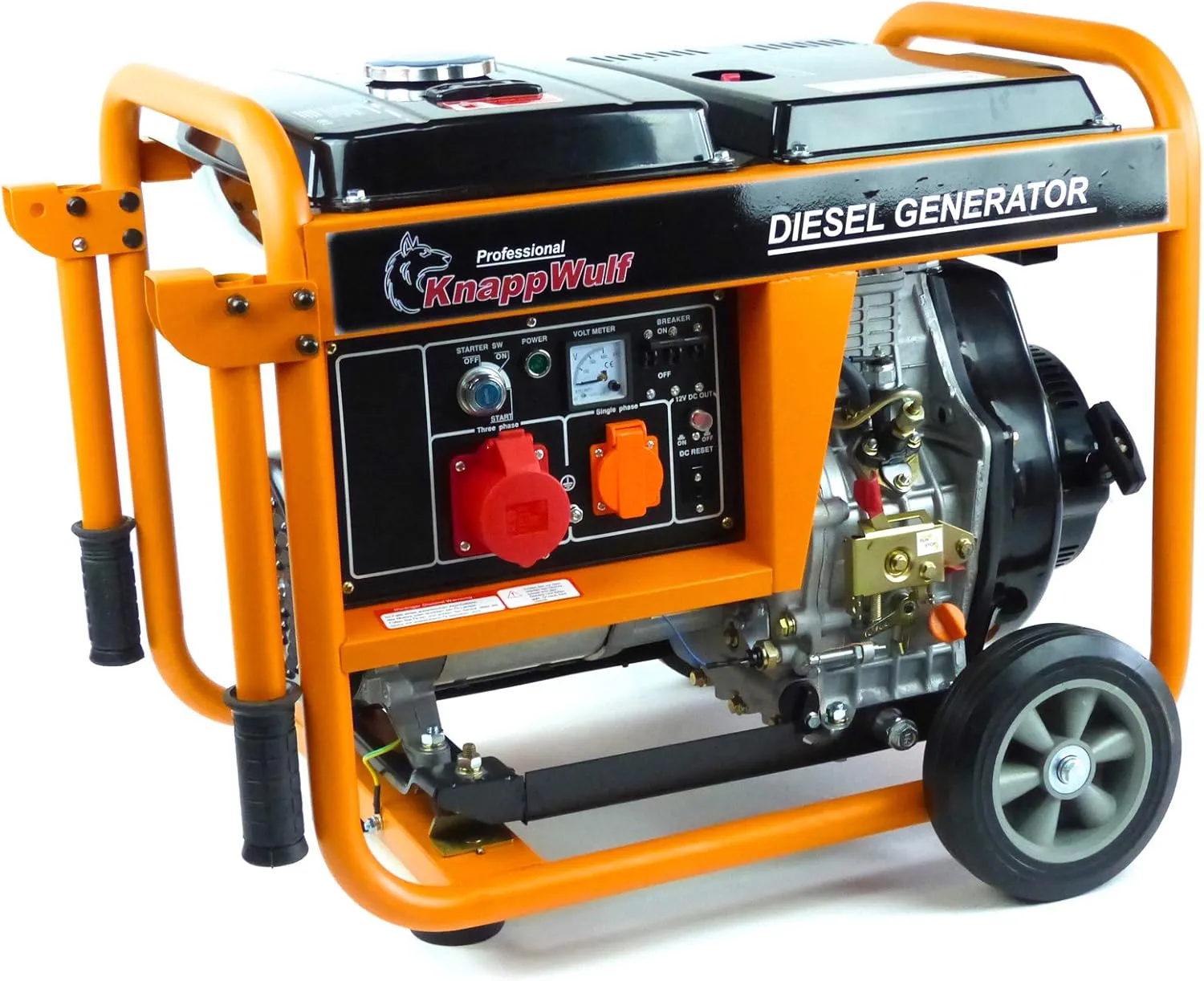 Bild von KnappWulf KW5500-3 Diesel Stromerzeuger mit 5000 Watt