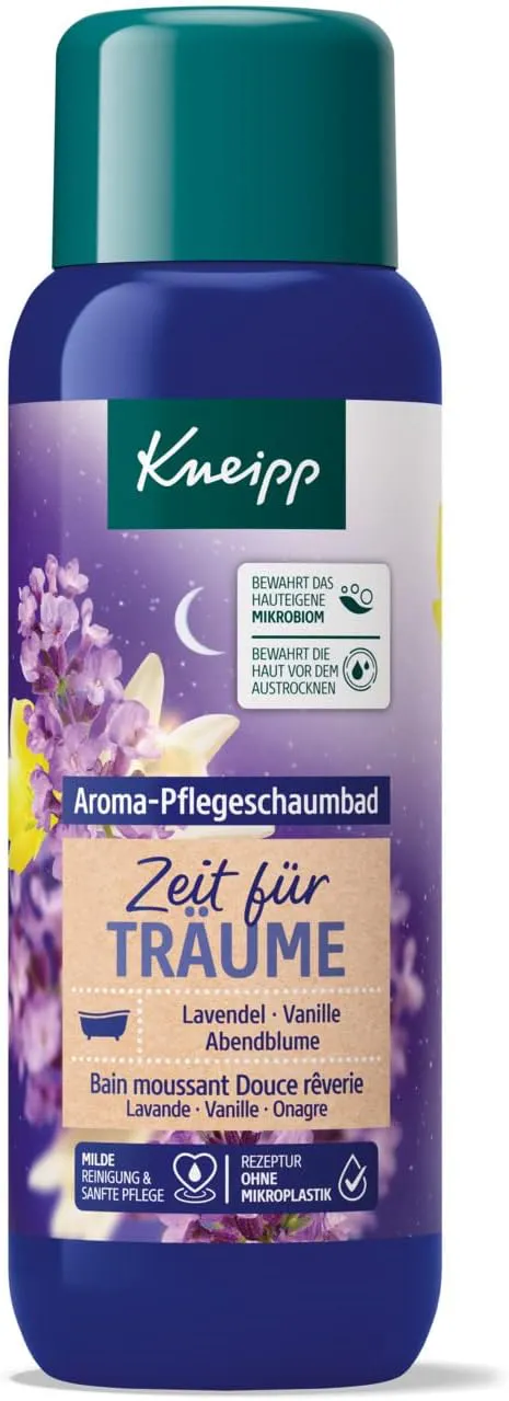 Bild von Kneipp Aroma-Pflegeschaumbad Zeit für Träume mit Lavendel und Vanille, 400 ml
