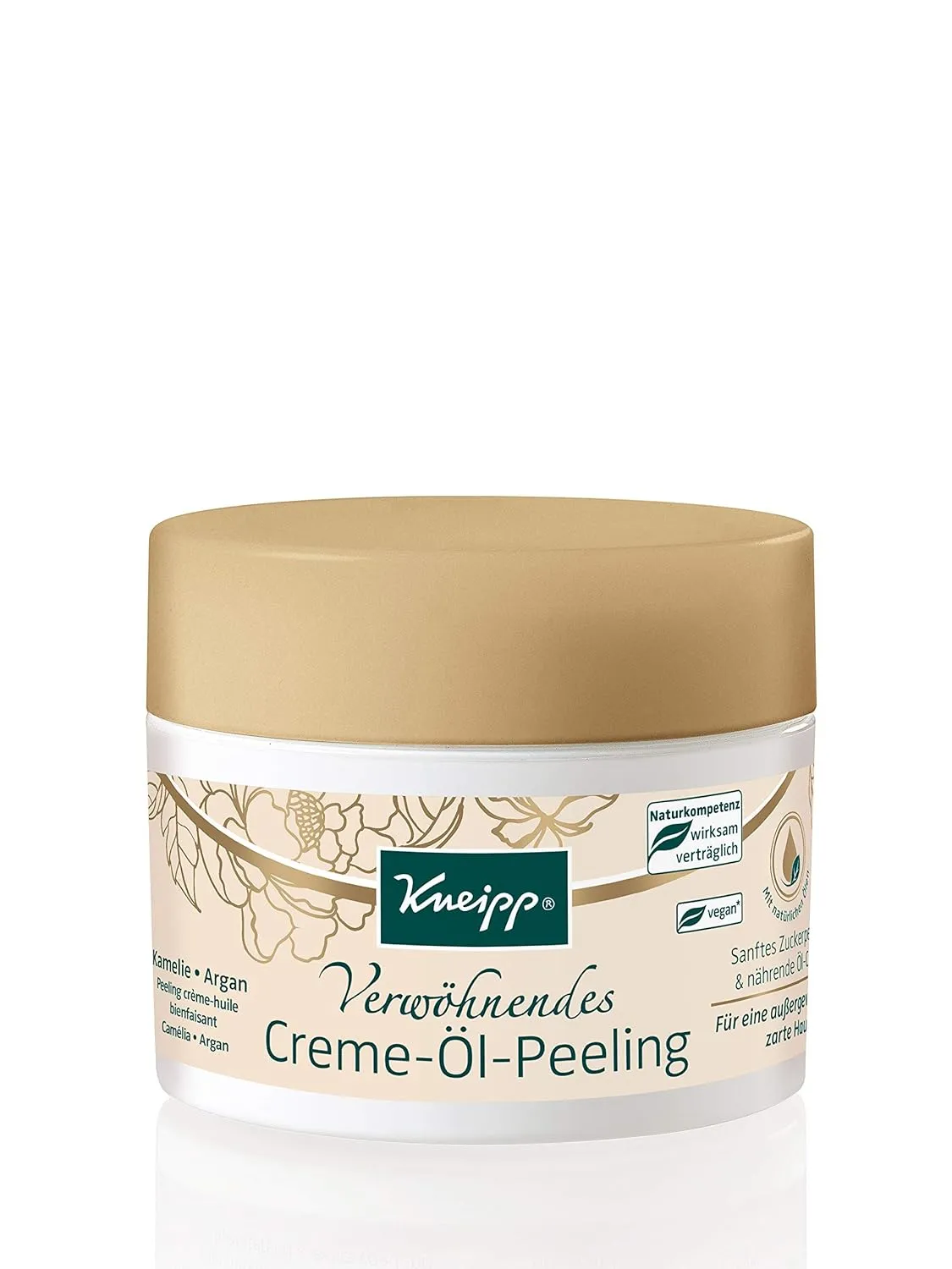 Bild von Kneipp Creme-Öl-Peeling mit Arganöl für glattere Haut, vegan, 200 ml