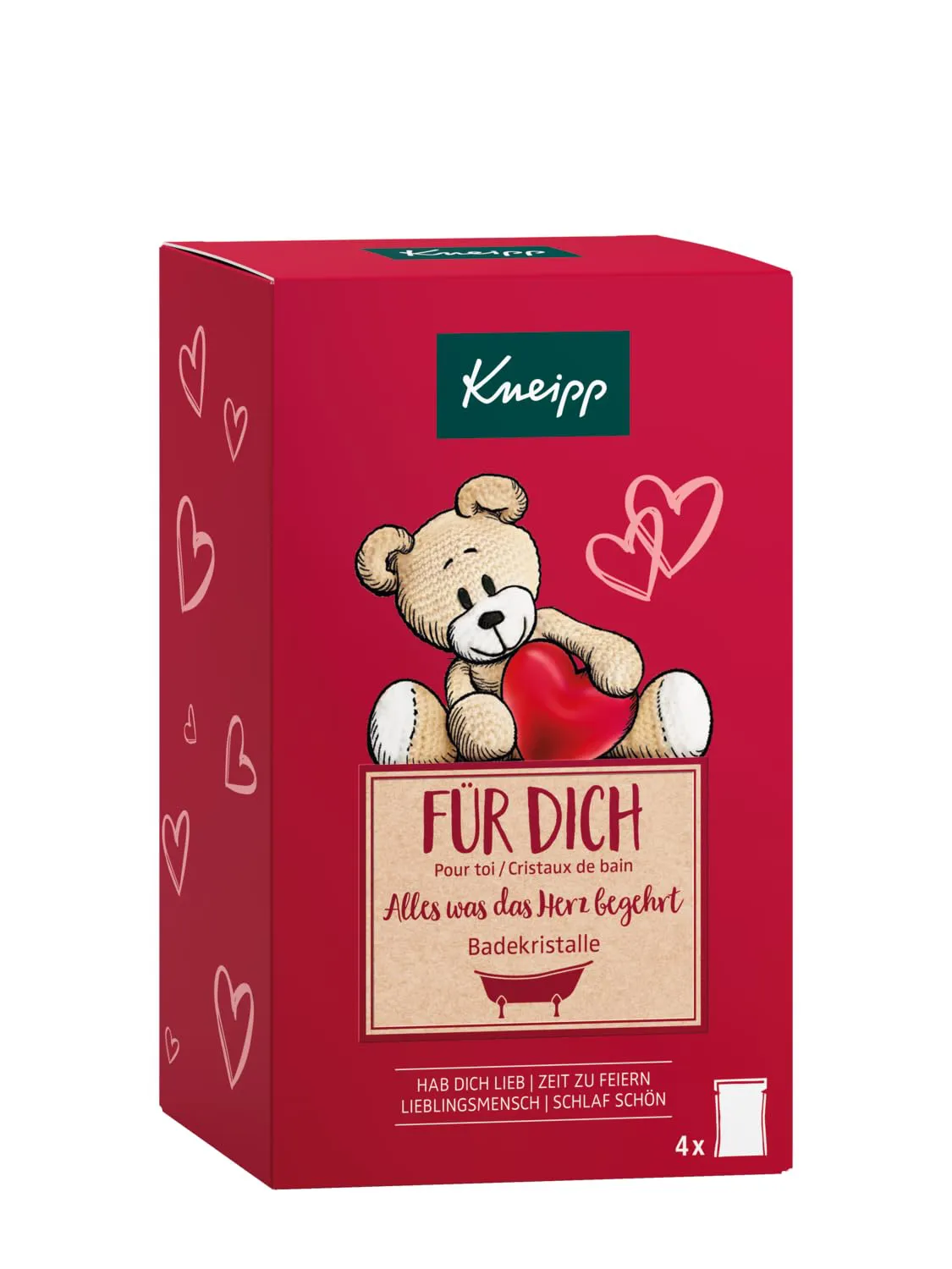 Bild von Kneipp Geschenkpackung Baden für Dich mit 4 x 60 g