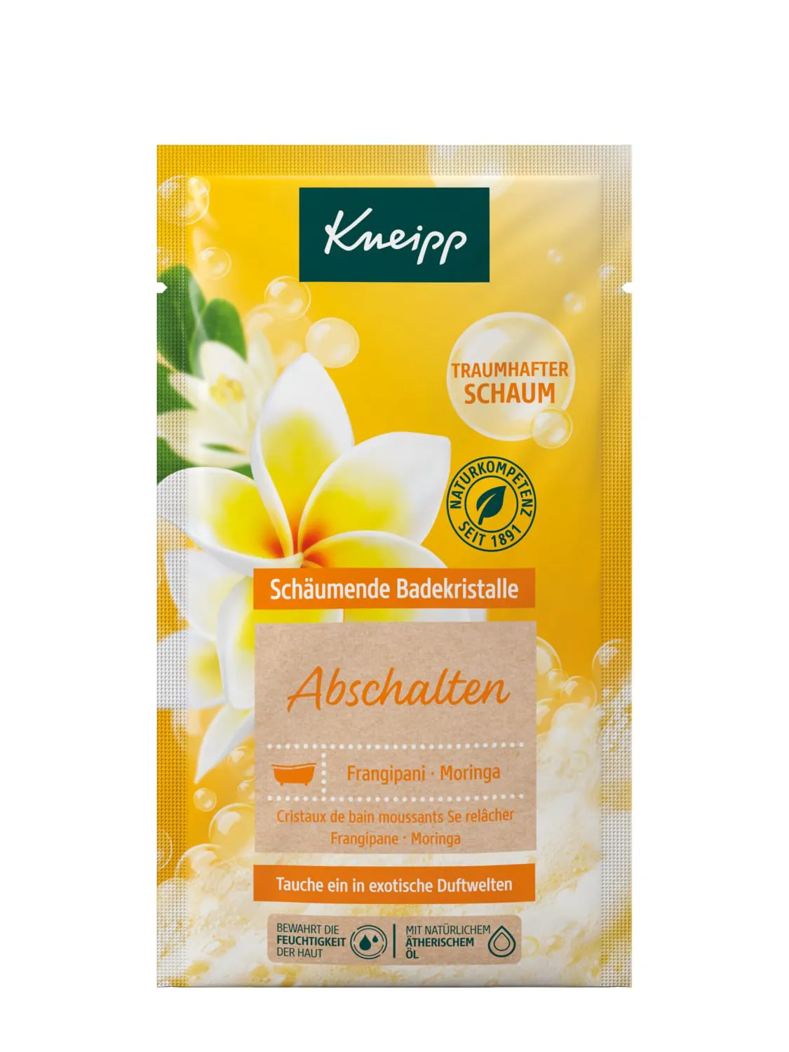 Bild von Kneipp Schäumendes Badesalz Abschalten mit 80 Gramm