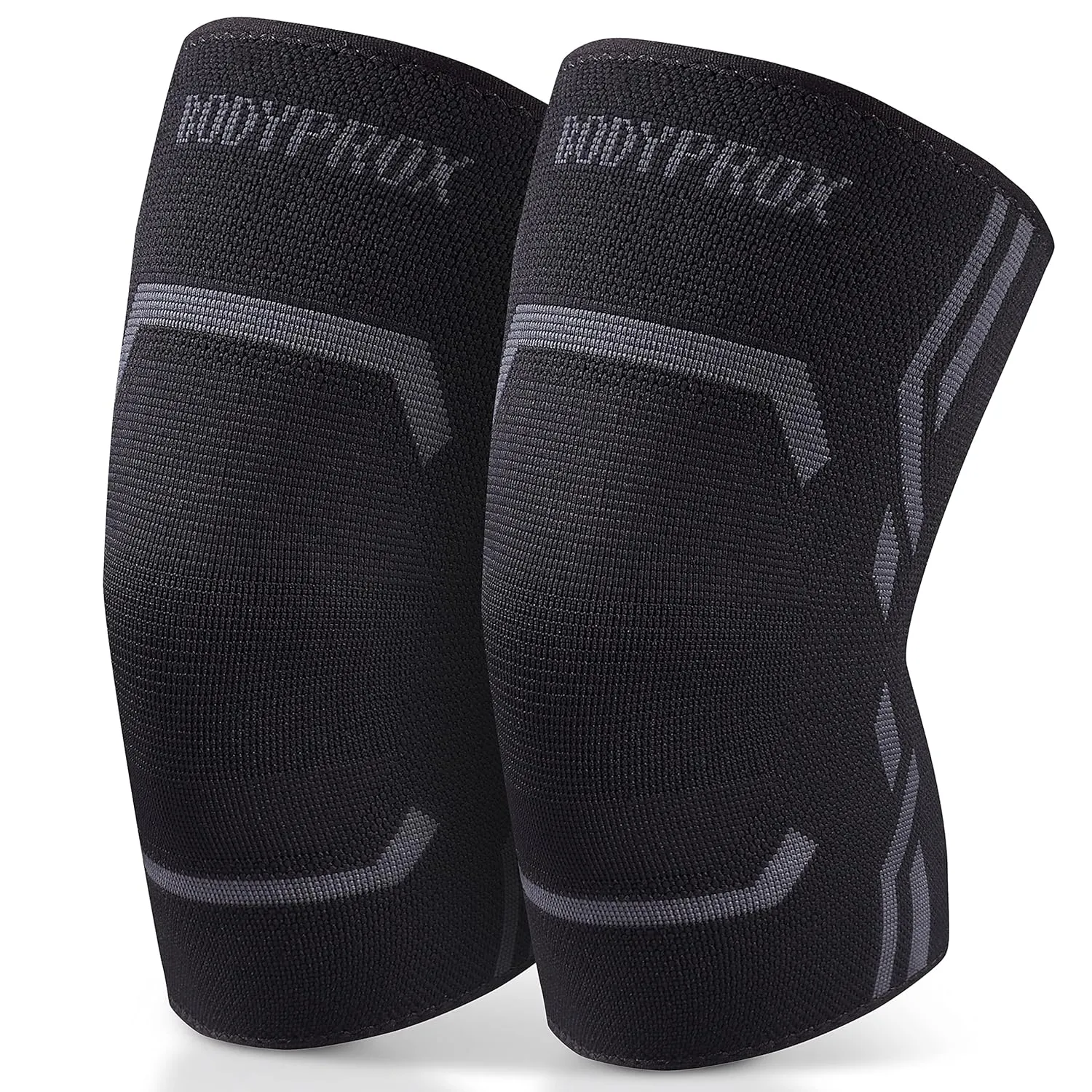 Bild von Kniekompressionsbandage XL im 2er-Pack für Männer und Frauen zum Laufen und Trainieren