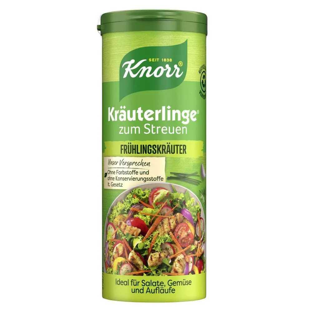 Bild von Knorr Kräuterlinge Gewürzmischung für Gemüse 60 g vegan