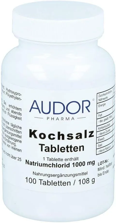 Bild von Kochsalz Tabletten mit 1000 mg