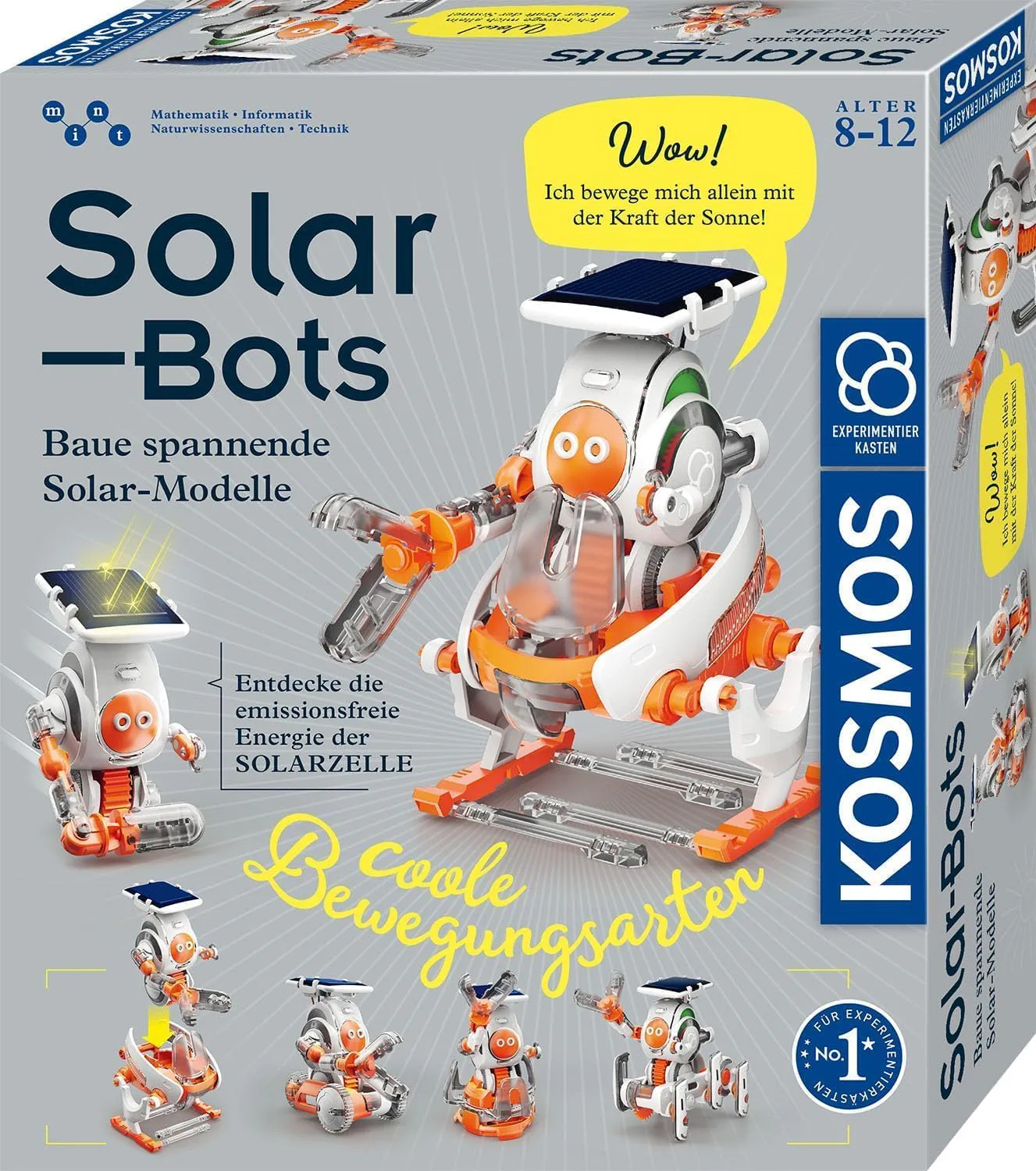 Bild von KOSMOS 621247 Solar Bots Bausatz für 8 Solar Roboter für Kinder von 8 bis 12 Jahren