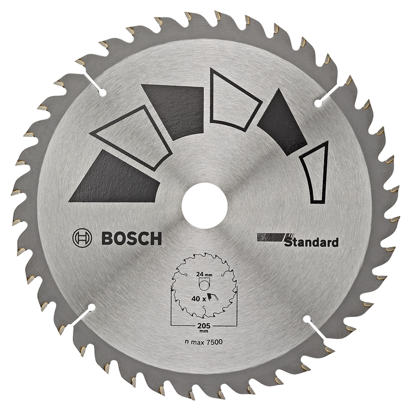 Bild von Kreissägeblatt "Standard" 40 Zähne Ø 205 mm