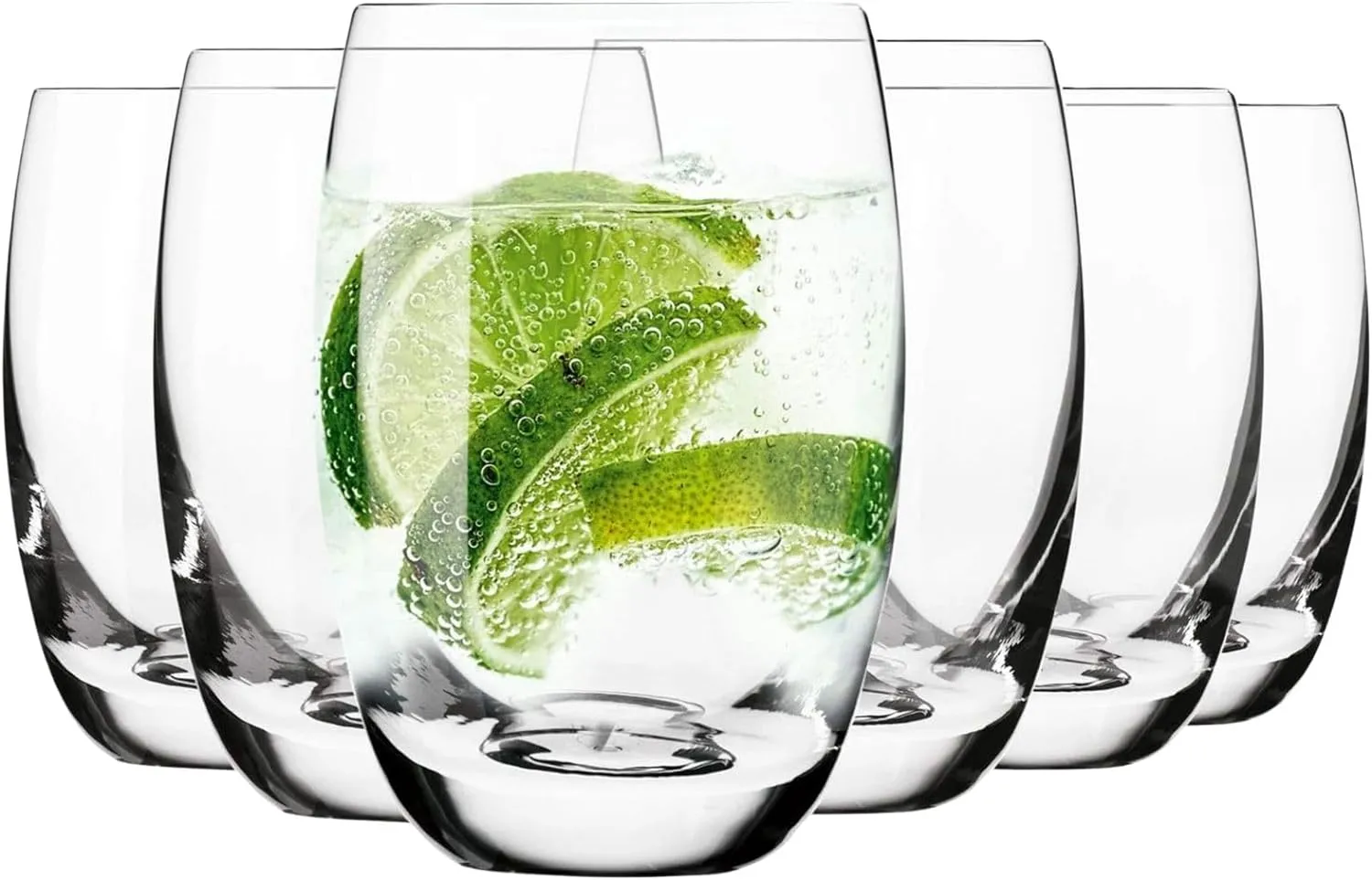 Bild von Krosno Elite Set mit 6 Wassergläsern, 360 ml, spülmaschinenfest