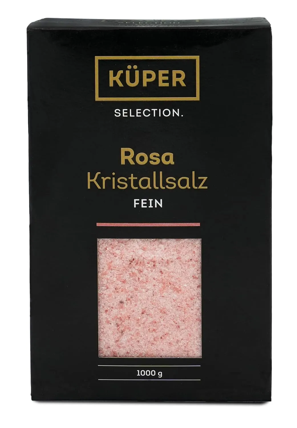 Bild von Küper Selection 1000g rosa Kristallsalz zum Würzen und Verfeinern, 100% natürlich