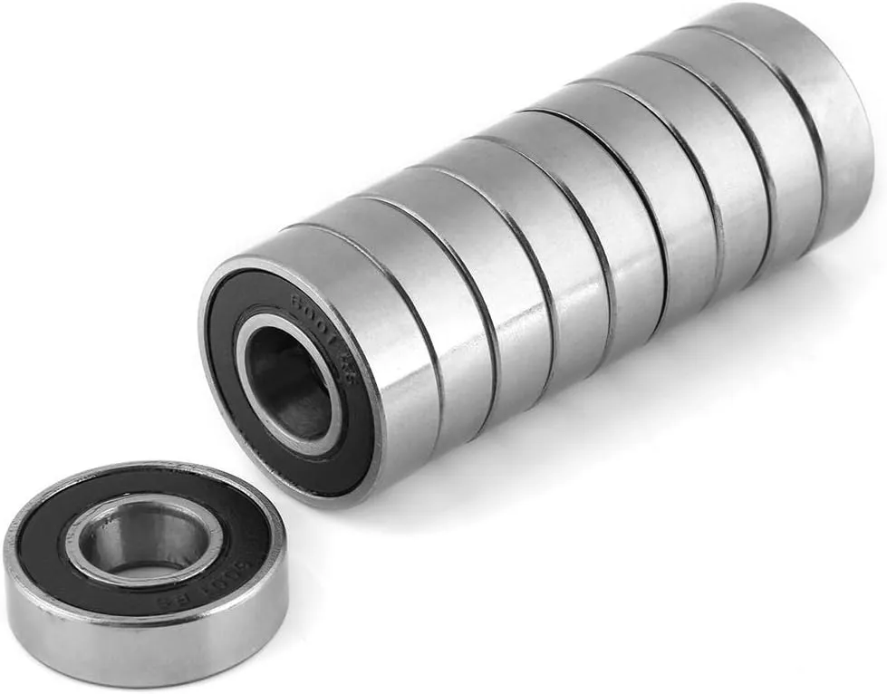 Bild von Kugellager Set mit 10 Gummi versiegelten Rillenkugellagern der Größe 12 x 28 x 8 mm für Industrie, Autos und Haushaltsgeräte
