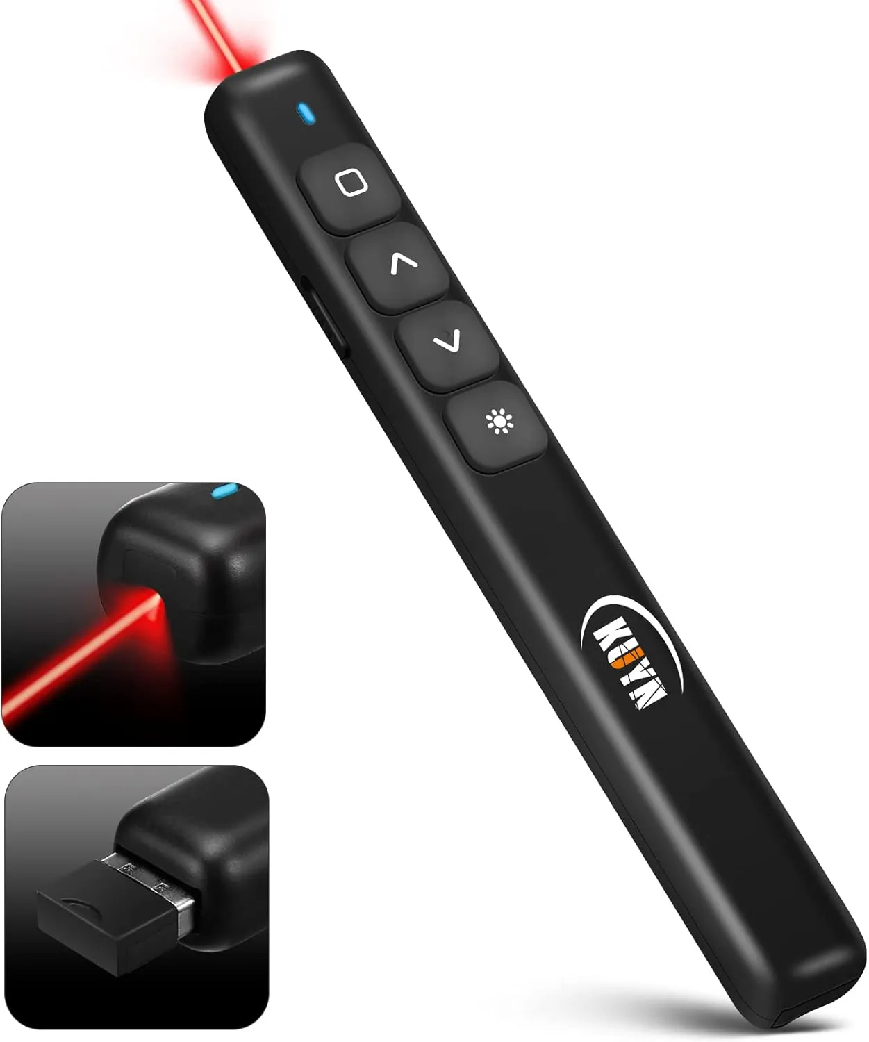 Bild von KUIYN B3 Wireless Presenter für Präsentationen und PowerPoint Steuerung
