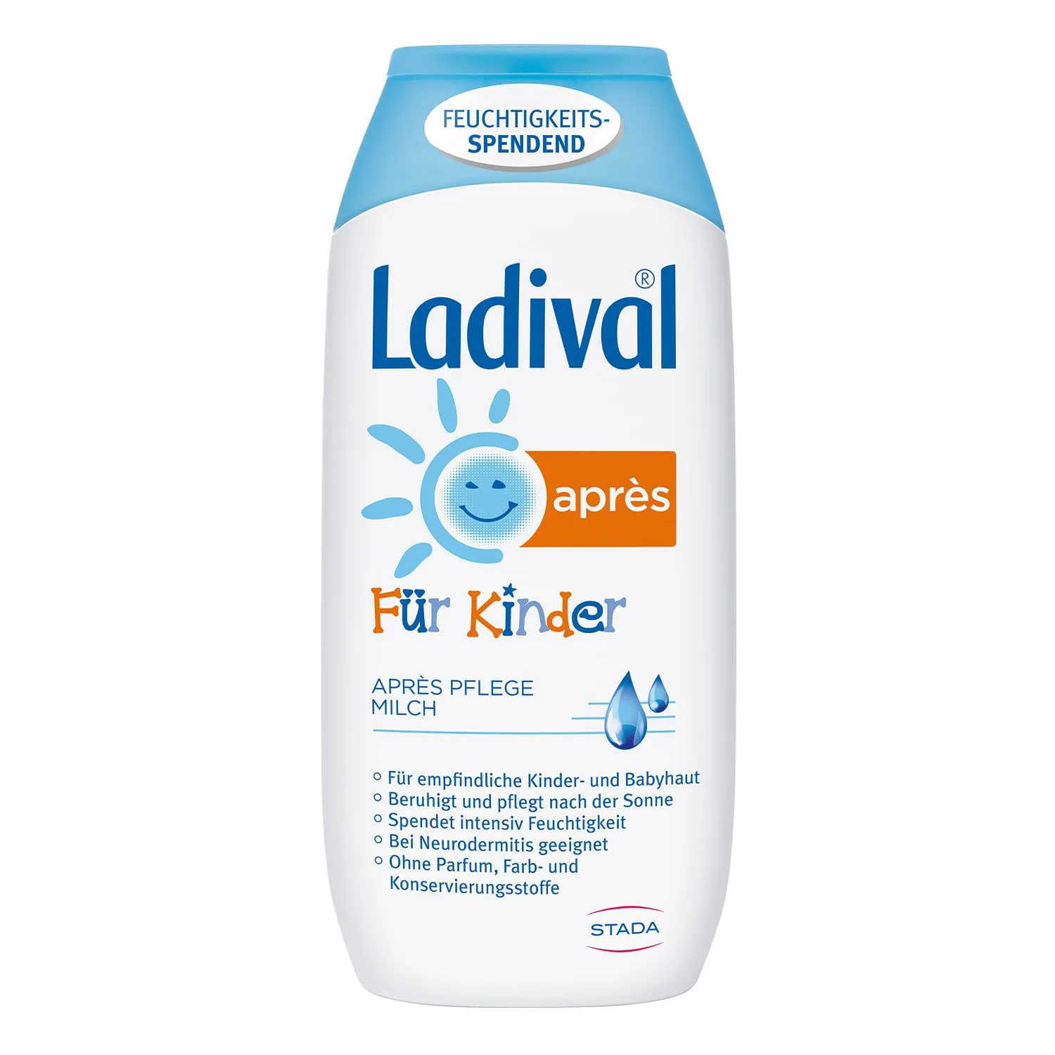 Bild von Ladival Kinder Après Lotion 200 ml, parfümfrei und intensiv pflegend für empfindliche Kinderhaut