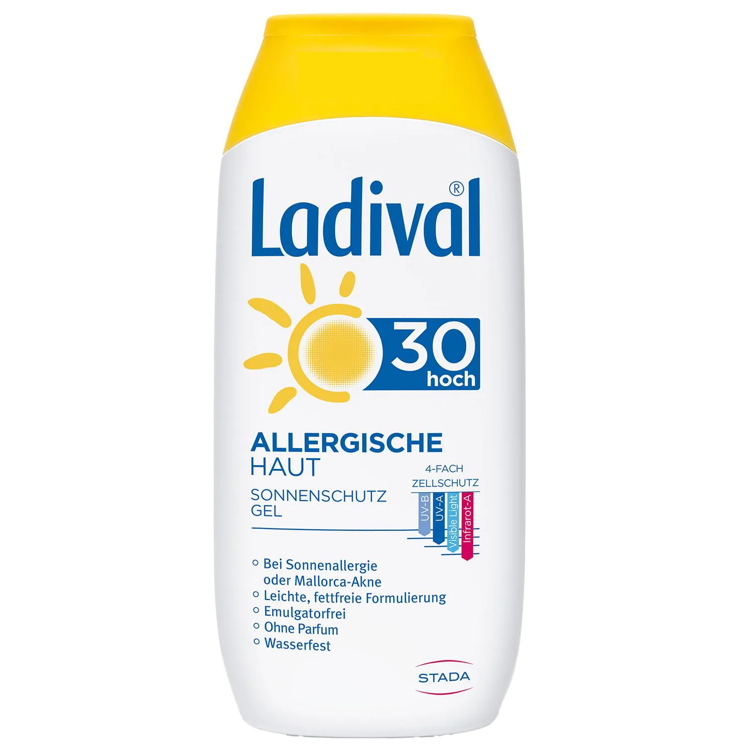Bild von Ladival Sonnenschutzgel für allergische Haut mit LSF 30, parfümfrei, 200 ml