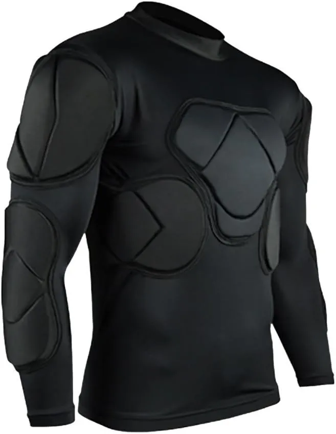 Bild von Lalander Protektorenshirt gepolstert für Fußball, Basketball, Paintball, Kampfsport und Rugby