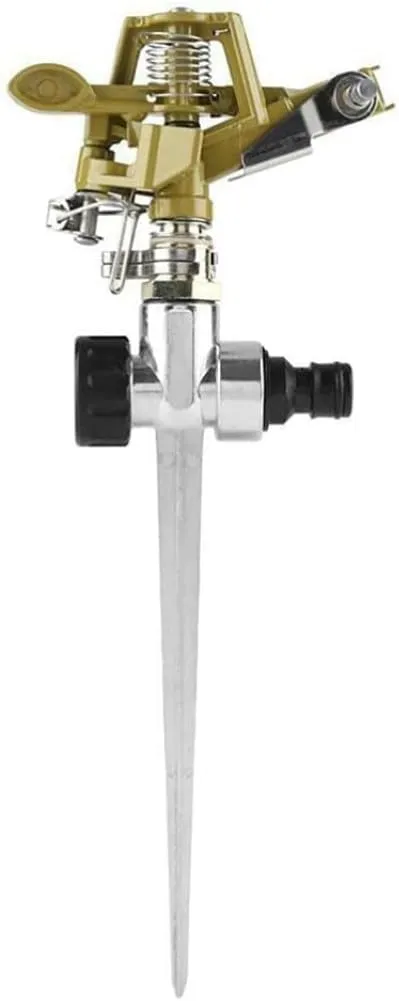 Bild von LATERN Impuls Garten Sprinkler mit 360 Grad Funktion und Metallspike für die Bewässerung von Pflanzen und Gemüse