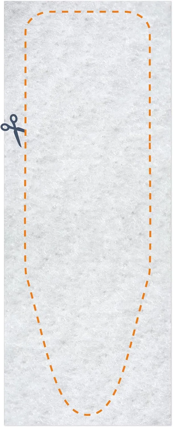 Bild von LaundrySpecialist Bügelbrett Polsterung 140x55 cm extra dick für Dampfbügeleisen, passend für alle Bügelbretter