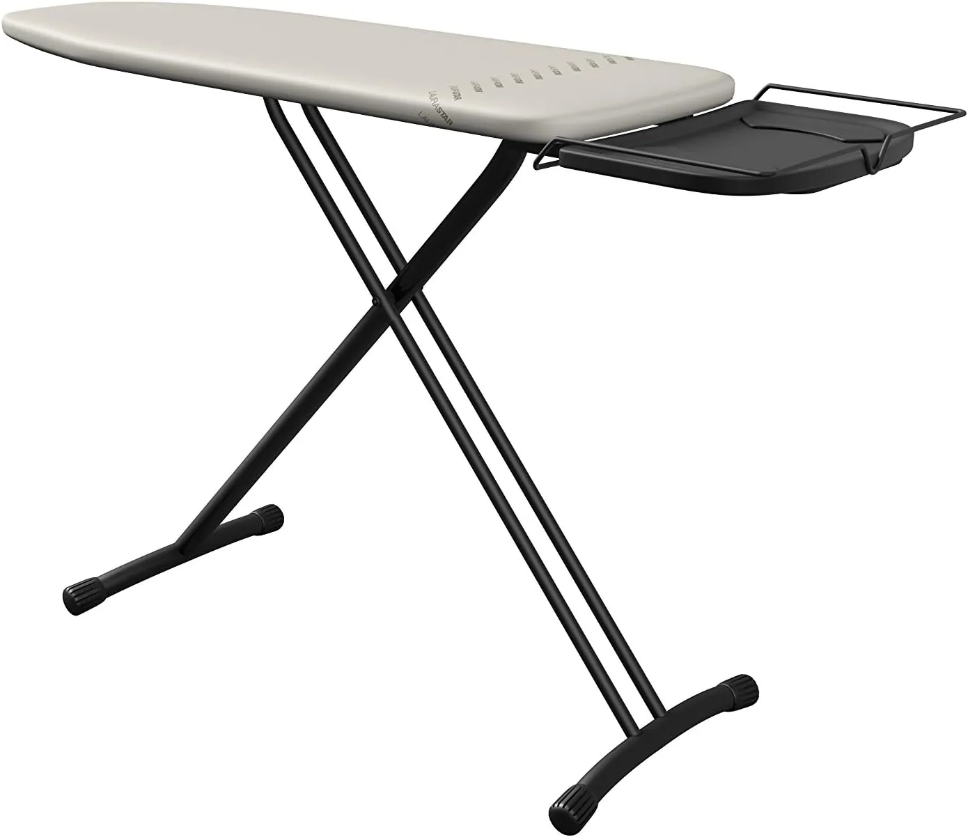 Bild von Laurastar Comfortboard Bügelbrett in Beige mit 38 x 120 cm, verstellbarer Höhe und Universal-Bügeleisenablage